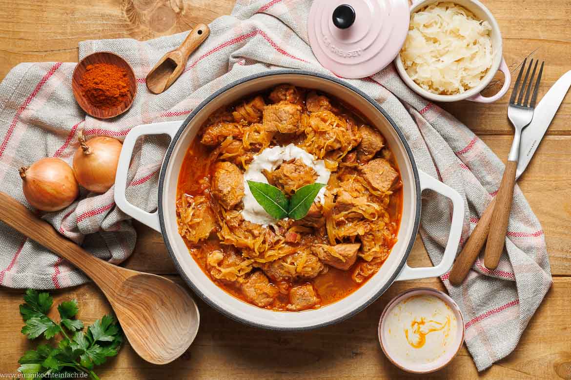Rezept für Szegediner Gulasch