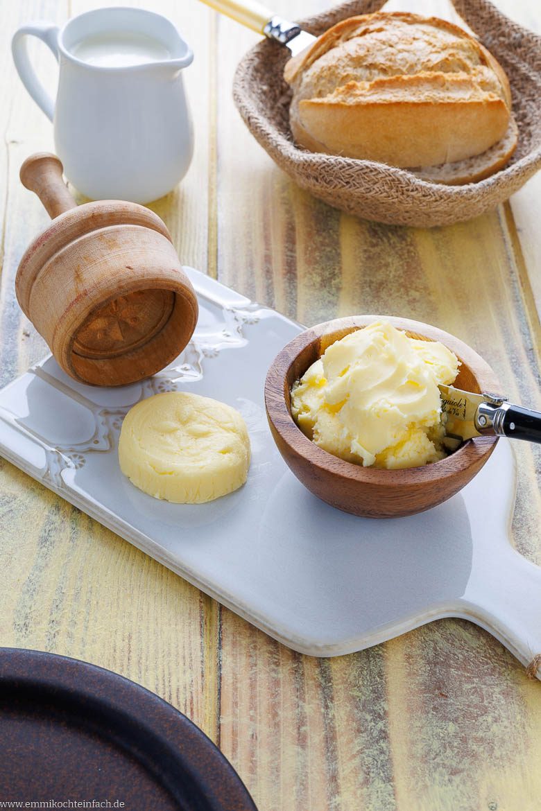 Butter selber machen mit dem Handmixer