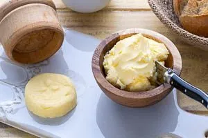 Fertig ist die selbstgemachte Butter!
