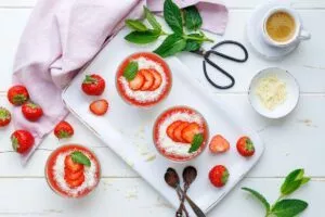 Rezept für Spaghettieis-Dessert