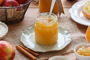 Fertig ist die leckere Apfelmarmelade