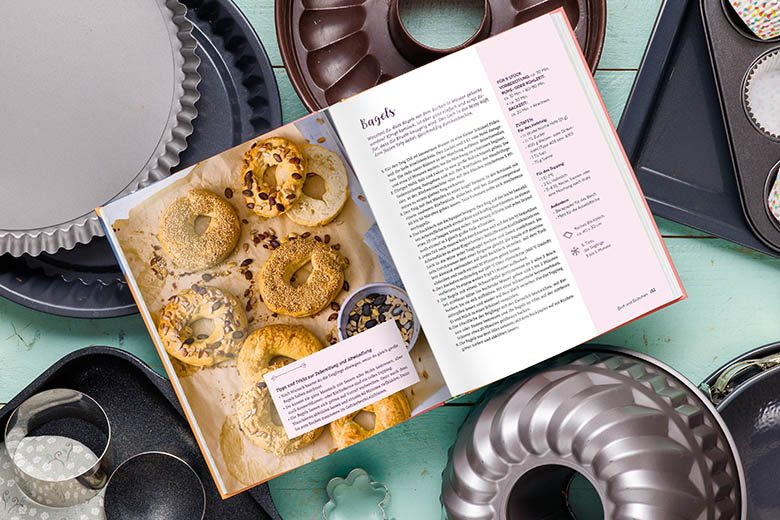 Bagel-Rezept im Backbuch von Emmikochteinfach