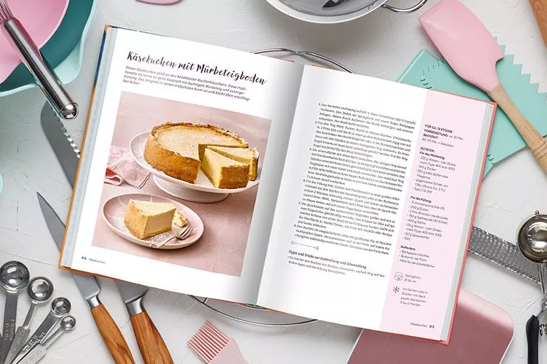Emmi backt einfach – Blick ins Buch: Käsekuchen